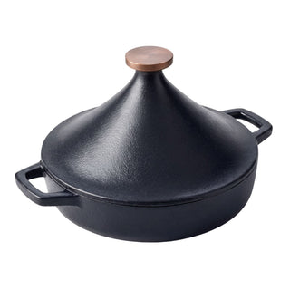 Alva Nori Enameled Cast Iron Tagine, 3-Qt