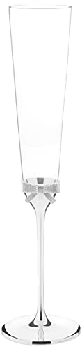 Kate Spade Grace Avenue 2-Piece Champagne Flute Set, 1.35 LB, Metallic