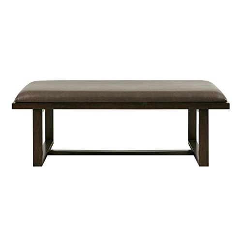 Madison Park Tracey Ottoman with Brown Finish MP101-1135
