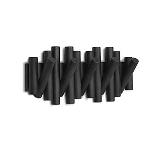 Umbra Picket Rail Hook for Entryways, Black