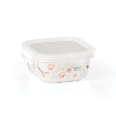 Lenox 890086 Butterfly Meadow Small Glass Food Storage Container