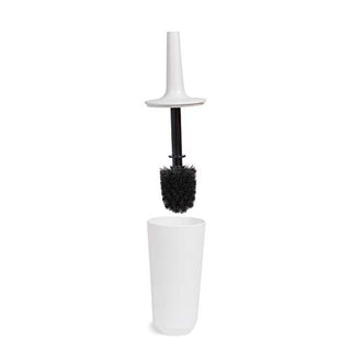 Umbra Corsa Toilet Brush and Holder, White