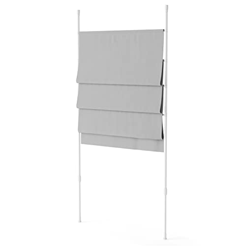 Umbra Anywhere Home and Office Tension Rod Room Divider, Grey