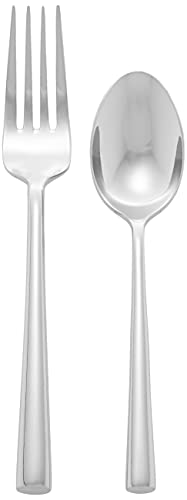 Kate Spade New York Malmo 5-Piece Flatware Set, 0.9 LB, Stainless Steel