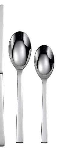 Oneida Chef's Table 20 Piece Everyday Flatware, Service for 4, 18/0 Stainless Steel, Silverware Set
