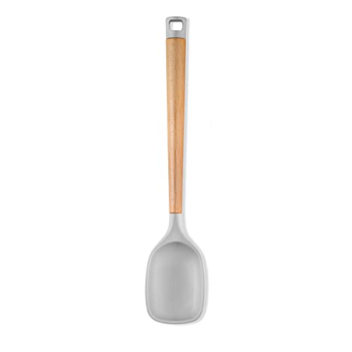 Hampton Forge Beechwood/Grey 1 Pc Solid Spoon, 0.35 LB