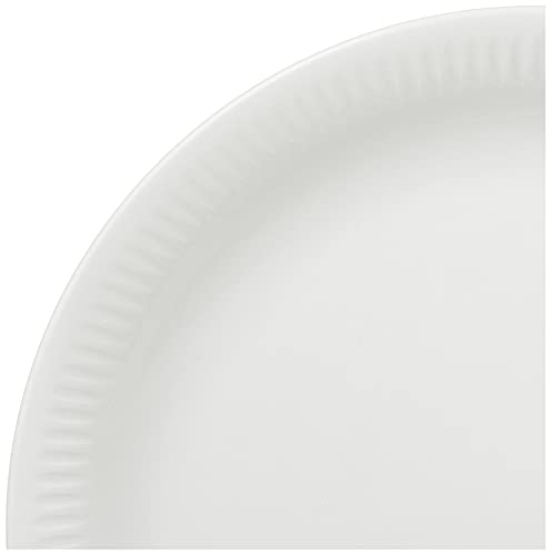 Lenox White Profile Porcelain 4-Piece Dinner Plate Set, 6.75 LB