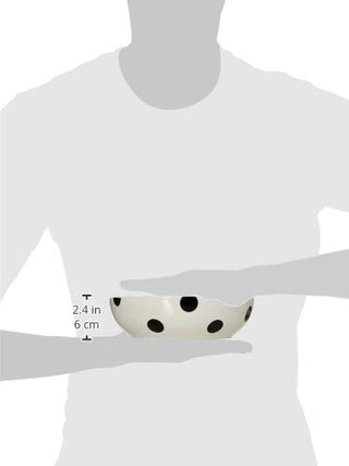 KATE SPADE Deco Dot Pasta Bowl, 1.45 LB, White