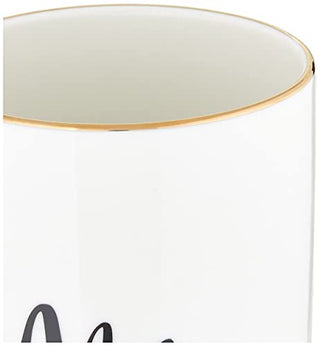 KATE SPADE Bridal Party Mrs. 2Pc Mug Set, 1.55 LB, White