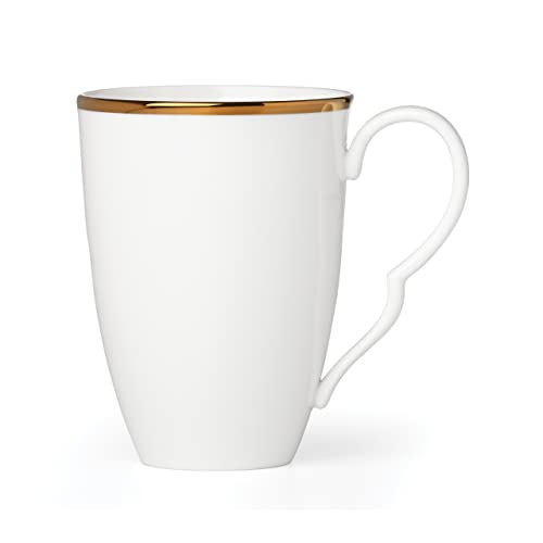 Lenox Contempo Luxe Mug, 0.79 LB, White
