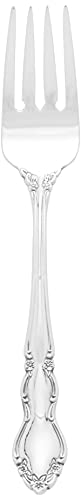 Oneida Dover Fine Flatware Teaspoons, Set of 4 , 18/10 Stainless Steel, Silverware Set, Dishwasher Safe