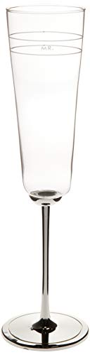 Kate Spade Darling Point "Mr." And "Mrs." 2Pc Champagne Flute