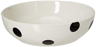 KATE SPADE Deco Dot Pasta Bowl, 1.45 LB, White