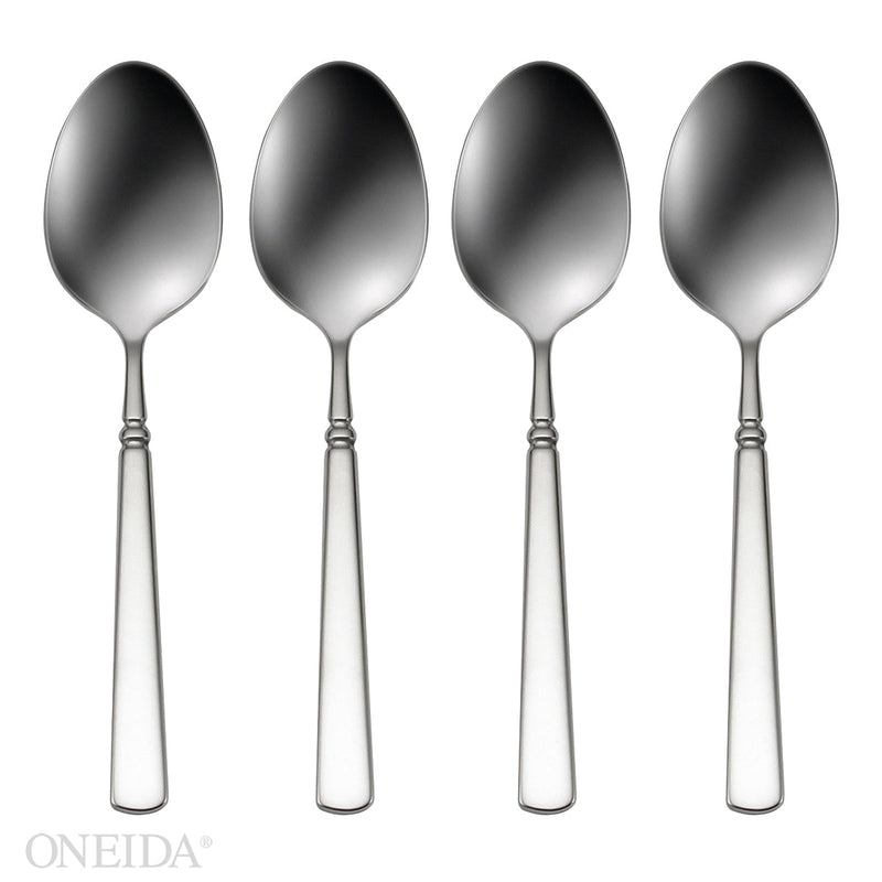 Oneida Easton Fine Flatware Dinner Spoons, Set of 4