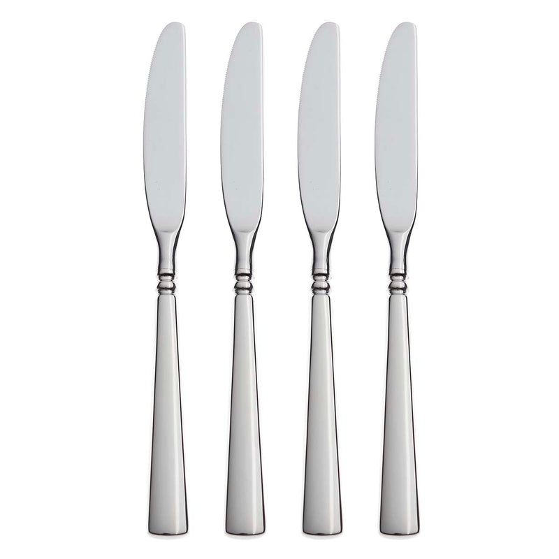 Oneida Easton Fine Flatware Dinner Knives, Set of 4