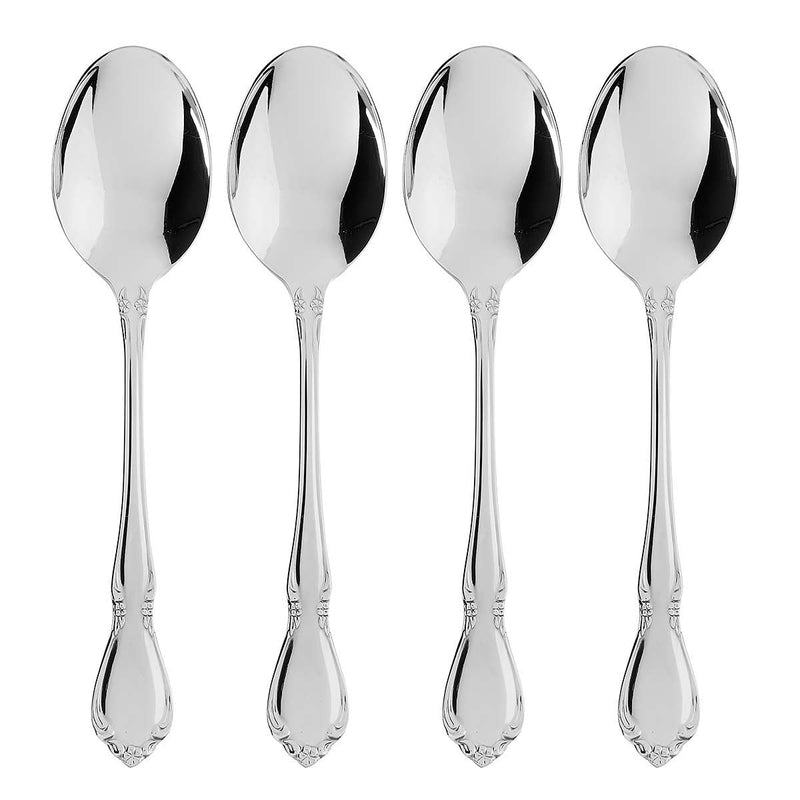 Oneida Chateau Fine Flatware Dinner Spoons, Set of 4