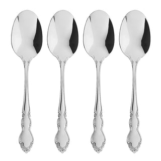 Oneida Dover Fine Flatware Dinner Spoons, Set of 4