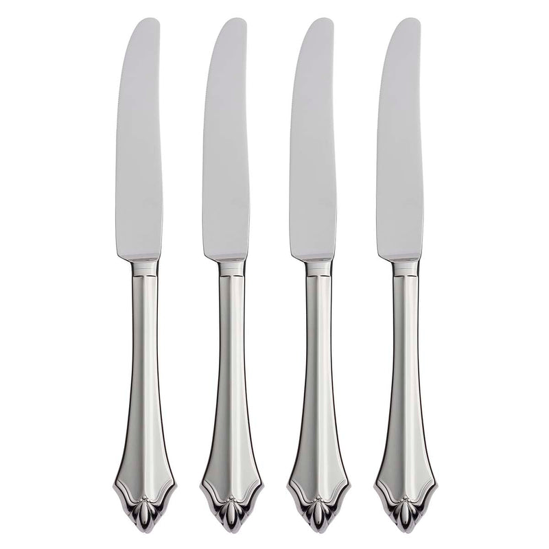 Oneida Kenwood Fine Flatware Dinner Knives, Set of 4