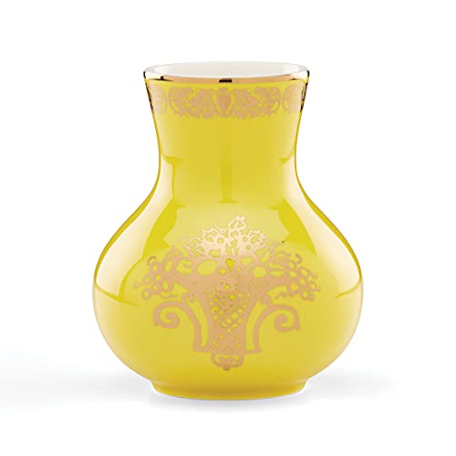 Lenox Lx Remix Yellow Vase, 1.21, White