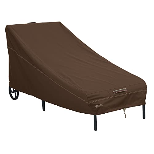 Classic Accessories Madrona Rainproof 78 Inch Patio Day Chaise Lounge Cover