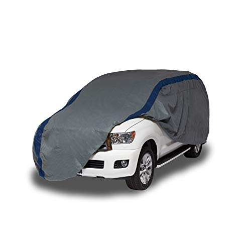 Duck Covers Weather Defender SUV Cover for SUVs/Pickup Trucks with Shell or Bed Cap up to 19&