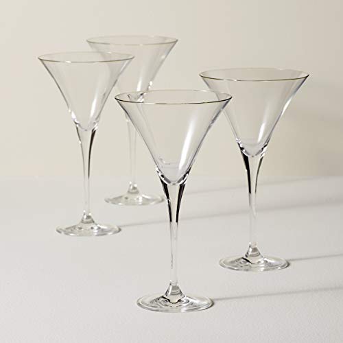 Lenox - 6115711 Lenox Tuscany Classics 4-Piece Martini Glass Set, 3.35 LB, Clear