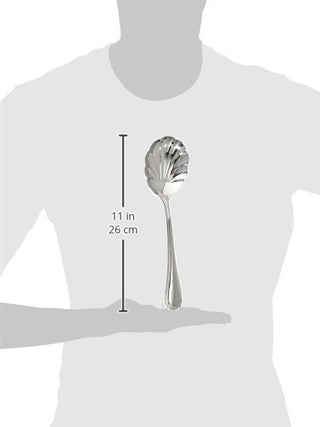 Reed & Barton Lyndon Vegetable Spoon, 0.50 LB, Metallic