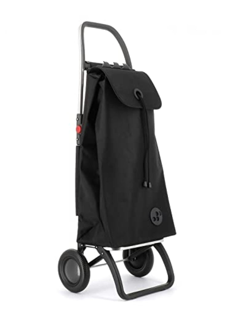 ROLSER I-Max MF 2 Wheel Foldable Shopping Trolley - Black