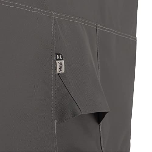 Classic Accessories Ravenna Water-Resistant 33 Inch Square Smoker Grill Cover