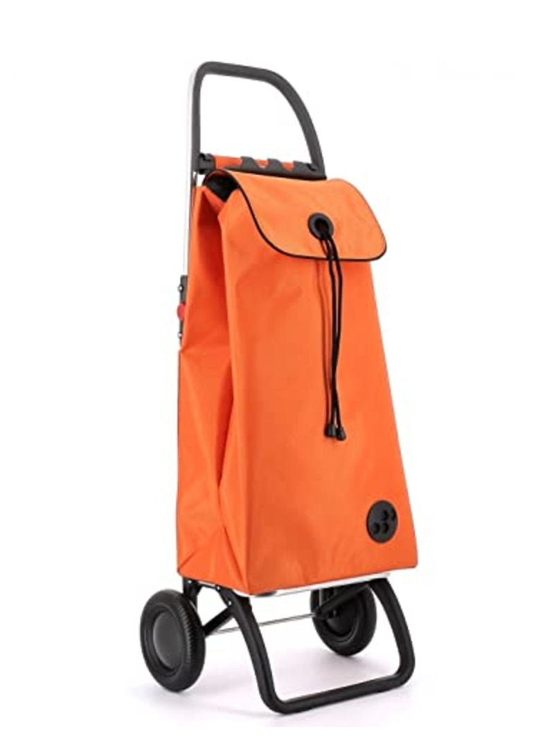ROLSER I-Max MF 2 Wheel Foldable Shopping Trolley - Naranja