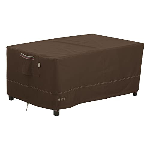 Classic Accessories Madrona Rainproof 48 Inch Rectangular Coffee Table/Ottoman Cover