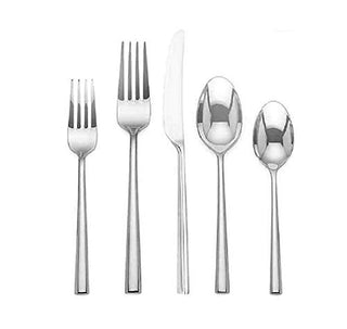 Kate Spade Malmo 20-Piece Flatware Set, 4.30 LB, Metallic