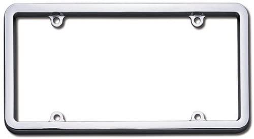 Cruiser Accessories 20130 Classic License Plate Frame, Chrome