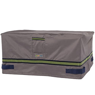 Duck Covers Soteria Waterproof 56 Inch Rectangular Fire Pit Cover, Outdoor Firepit Cover