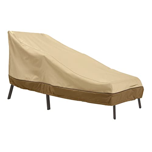 Classic Accessories Veranda Water-Resistant 66 Inch Patio Chaise Lounge Cover, Patio Furniture Covers