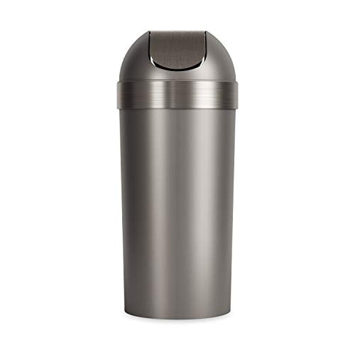 Umbra Venti Swing-Top 16.5-Gallon Kitchen Trash Large, 35-inch Tall Garbage Can
