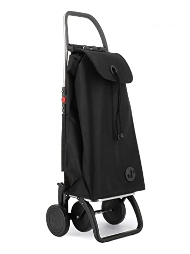 ROLSER I-Max MF 4 Wheel Foldable Shopping Trolley - Black
