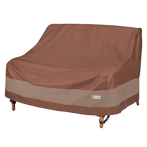 Duck Covers Ultimate Waterproof 58 Inch Deep Loveseat Cover, Patio Furniture Covers