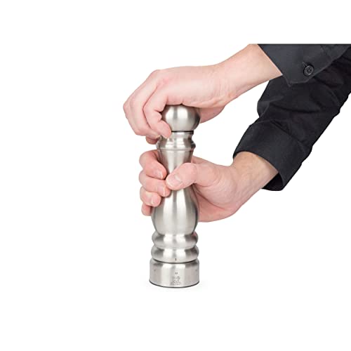 Peugeot Paris Chef Stainless Steel 22cm - 8 3/4" Pepper Mill