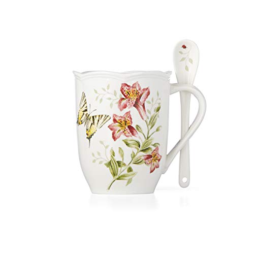 Lenox 890916 Butterfly Meadow Mug & Spoon