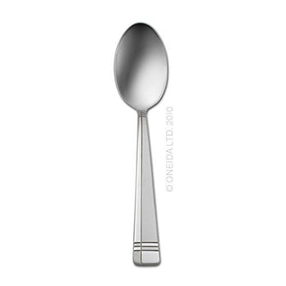 Oneida Amsterdam 45 Piece Everyday Flatware, Service for 8, 18/0 Stainless Steel, Silverware Set, Dishwasher Safe, Multi