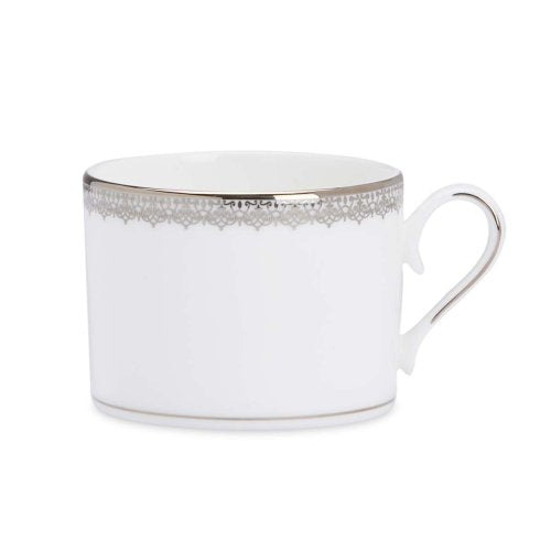 Lenox Lace Couture Cup, 0.40 LB, White