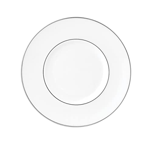 Lenox Continental Dining Platinum Dessert Plate, White