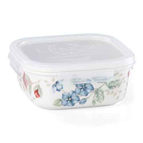 Lenox Butterfly Meadow, Square Serve and Store, White
