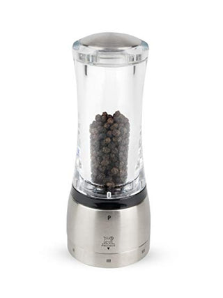Peugeot Daman Shaftless 6.5 Inch Pepper Mill, Stainless Steel
