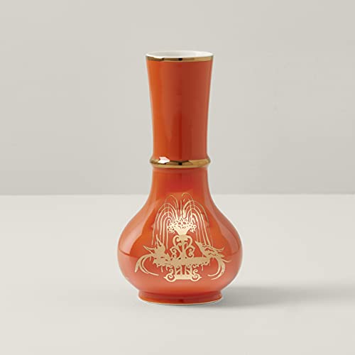 Lenox Lx Remix Orange Vase, 0.95, White