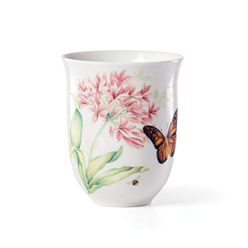 Lenox Butterfly Meadow Thermal Tea Mug, 1 Count (Pack of 1), Multi