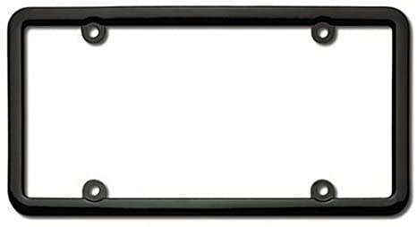 Cruiser Accessories 20050 Classic Lite License Plate Frame, Black