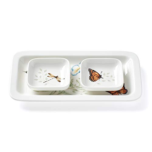 Lenox Butterfly Meadow Asian Kitchen Sushi-Plate &-Bowls, 0.0, Multi