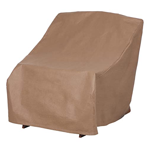 Duck Covers Essential Water-Resistant 32 Inch Patio Adirondack Chair Cover, Outdoor Chair Covers